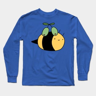 Olive Bee Long Sleeve T-Shirt